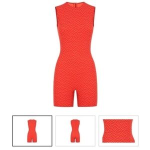 Brand new with tags skims x fendi Sleeveless Georgia color  bodysuit